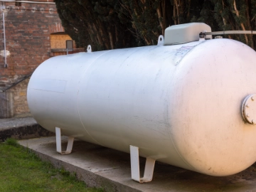 mazouttank en warmtepomp